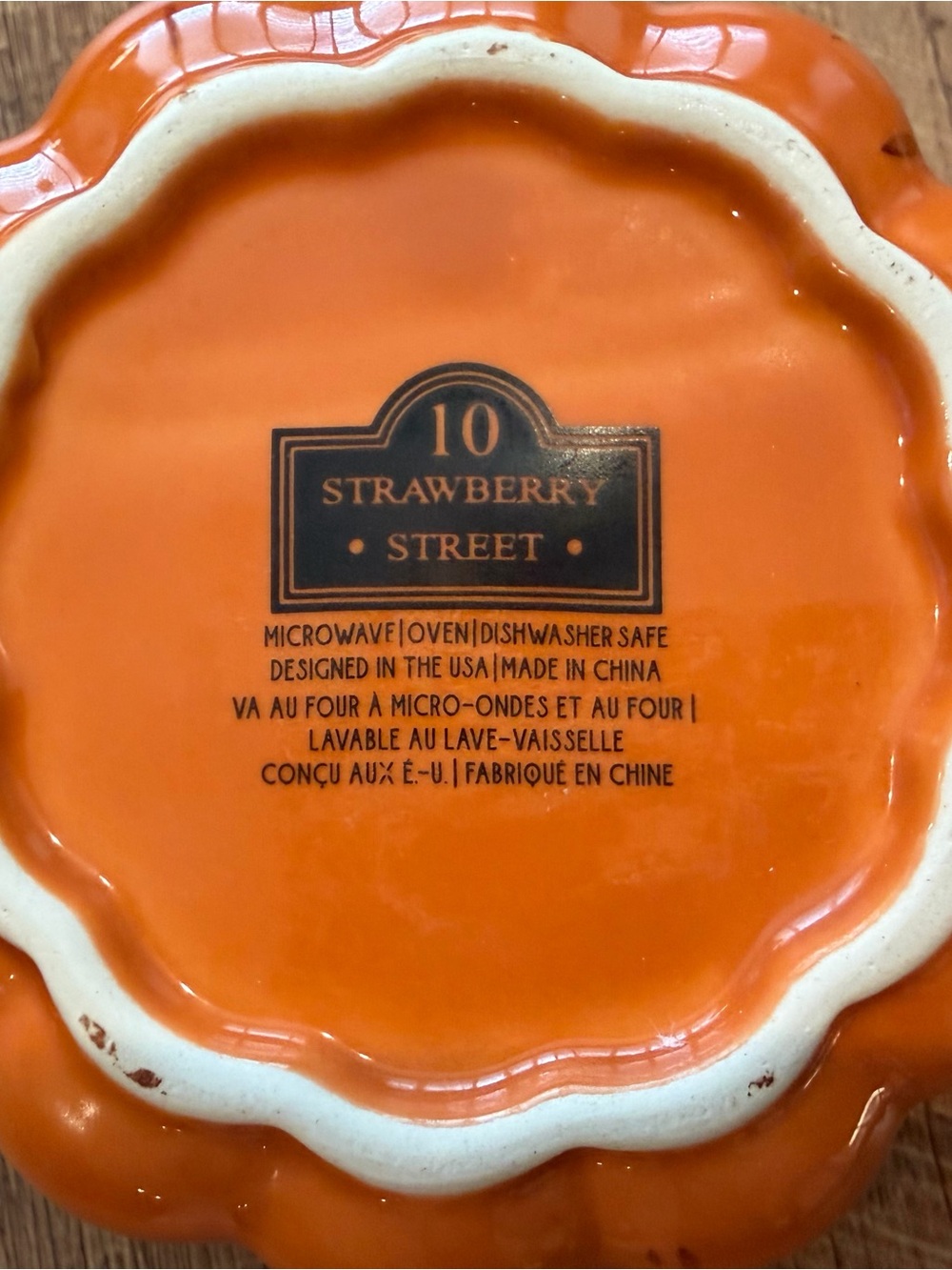 Orange Ceramic Ramekin Set - 2-Pack - Picture 5 of 7